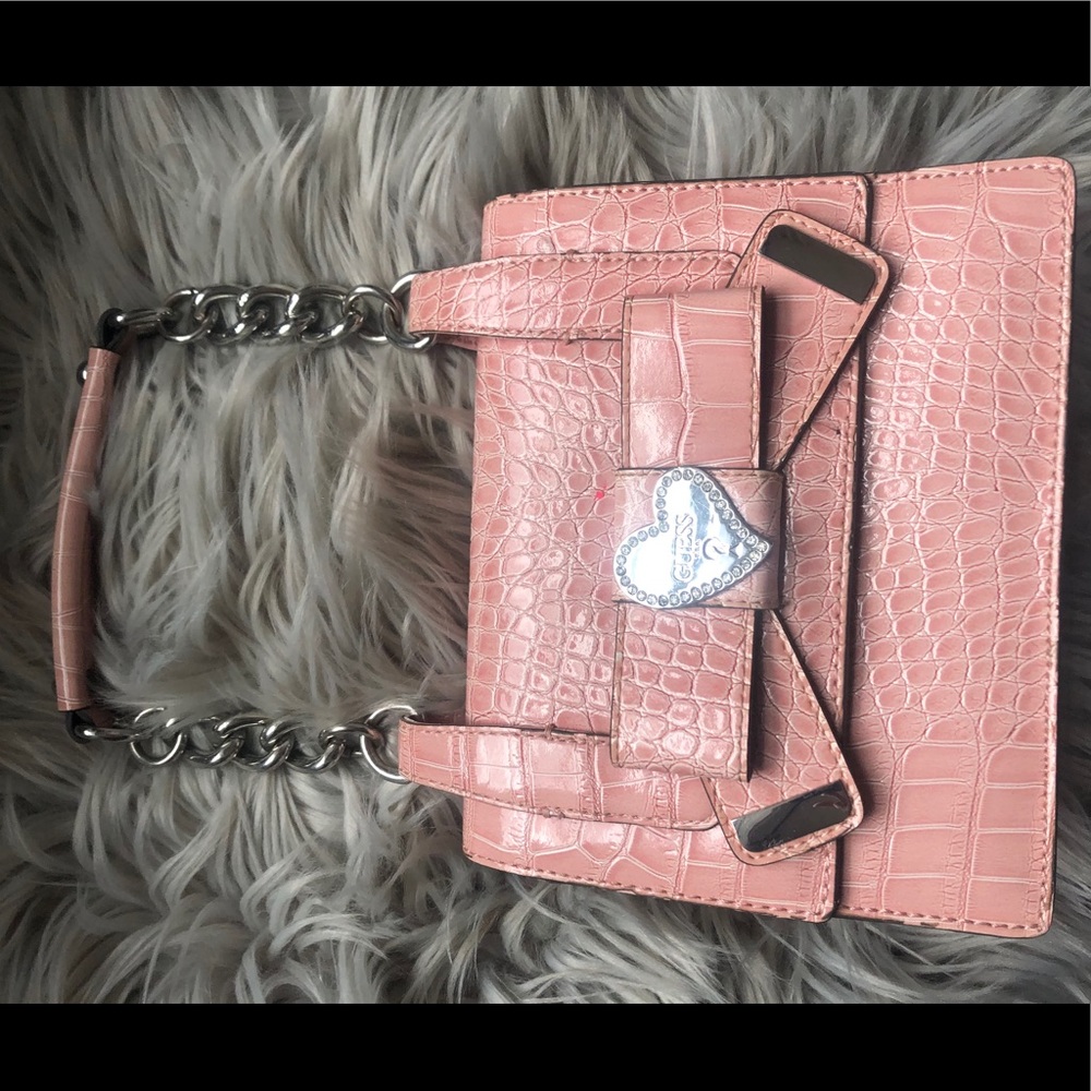 Guess pink purse